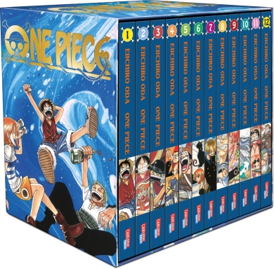 One Piece Sammelschuber 1: East Blue (inklusive Band 1–12)