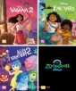 Cover von „4er Disney Minibücher zum Film 1-4“