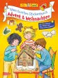 Cover von „Mein buntes Conni-Stickerbuch: Advent und Weihnachten“