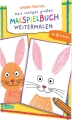 Mein lustiges großes Malspielbuch: Weitermalen (ab 4 Jahren)