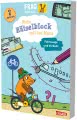 Cover von „Mein Rätselblock mit der Maus - Fahrzeuge und Verkehr“
