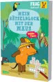 Cover von „Mein Rätselblock mit der Maus- Wilde Tiere“