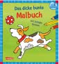 Ausmalbilder für Kita-Kinder: Das dicke bunte Malbuch mit lustigen Reimen