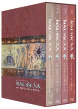 Cover von „Nausicaä aus dem Tal der Winde, Doppelband-Edition Bände 1-4 im Schuber“
