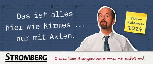 Cover von „Stromberg Tischkalender 2027“