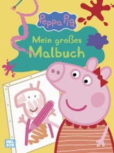 Peppa Wutz Ausmalbilder: Mein großes Malbuch
