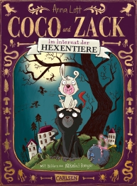 Cover von „Coco und Zack – Im Internat der Hexentiere“