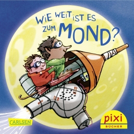 Cover von „Wie weit ist es zum Mond? “