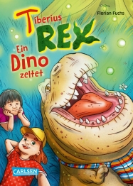 Cover von „Ein Dino zeltet“