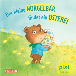 Cover von „Der kleine Nörgelbär findet ein Osterei“