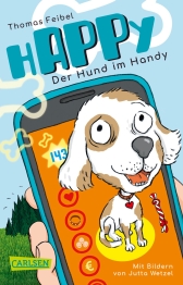 Cover von „hAPPy - Der Hund im Handy“