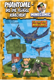 Cover von „Phantome – bis die Flügel krachen! Für Fans von Minecraft“