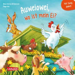 Cover von „Auweiowei, wo ist mein Ei?“