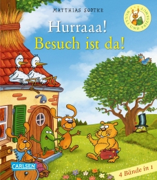 Cover von „Hurraaa! Besuch ist da! - 4 Bände in 1“
