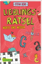 Cover von „Lieblingsrätsel – Wörter und Wissen, ab 8 Jahren (Kreuzworträtsel, Buchstabensalat, Geheimcodes und vieles mehr)“