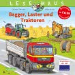 LESEMAUS Sonderbände: Bagger, Laster und Traktoren  – Alles über Fahrzeuge