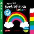 Cover von „Mein erstes Kontrastbuch: Meine Farben (Register)“