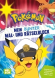 Cover von „Pokémon Mein bunter Mal- und Rätselblock“