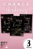 Cover von „C.H.A.N.C.E. Academy: Die gefühlvolle Academy-Romance-Trilogie in einem Bundle!“
