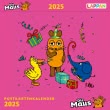 Der Kalender mit der Maus - Postkartenkalender 2025